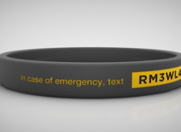 Stylish Medical ID bracelet for athletes, children, chronic illnesses, and more - Gallery Image